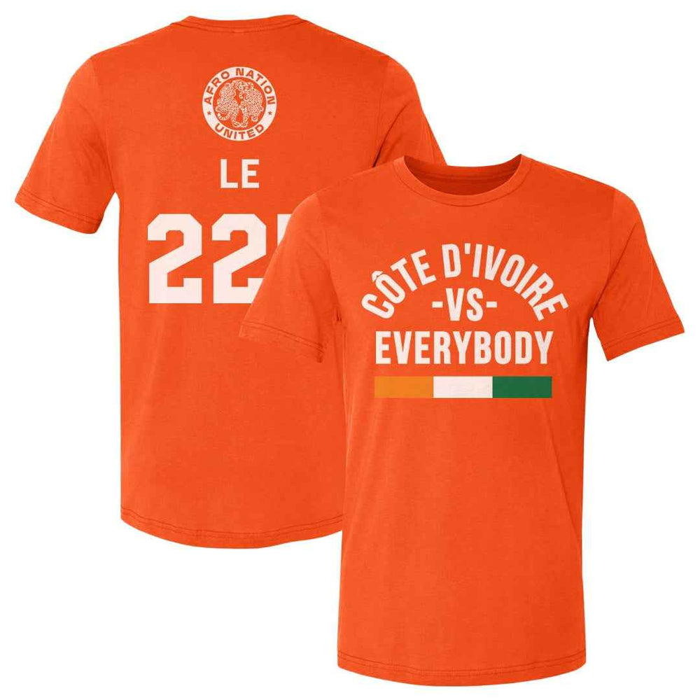 Cote D'Ivoire Vs. Everbody Afro Nation F&B WHT