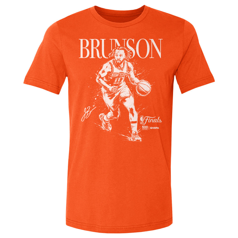 Jalen Brunson New York Knicks NBA Finals 2026 Mono WHT (ONLINE ORDER ONLY)