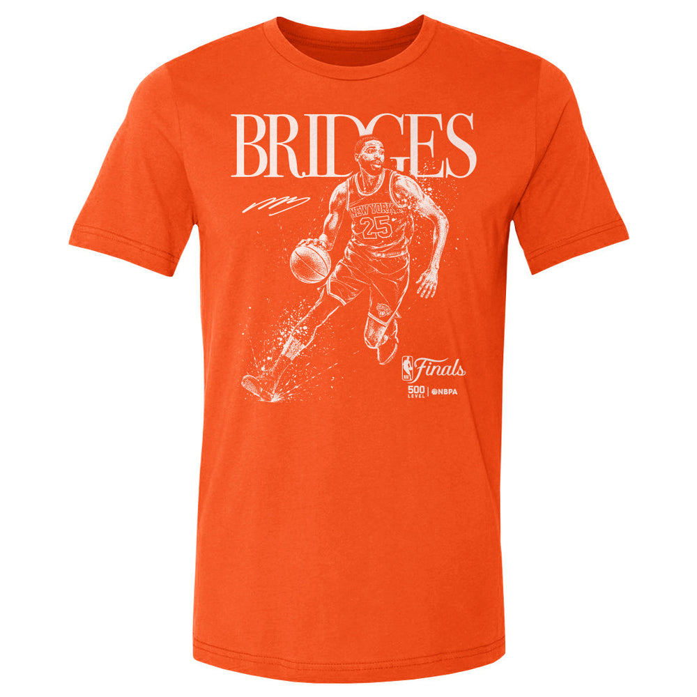 Mikal Bridges New York Knicks NBA Finals 2026 Mono WHT (ONLINE ORDER ONLY)