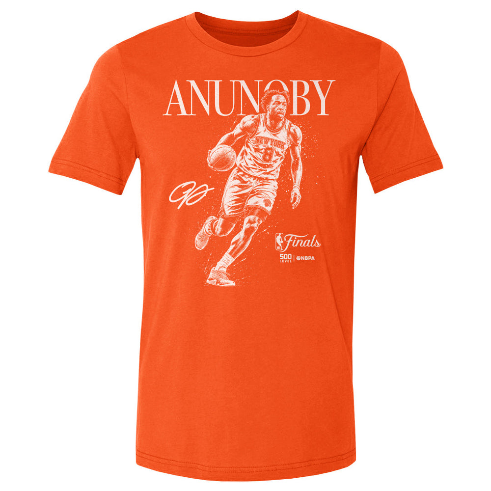 OG Anunoby New York Knicks NBA Finals 2026 Mono WHT (ONLINE ORDER ONLY)
