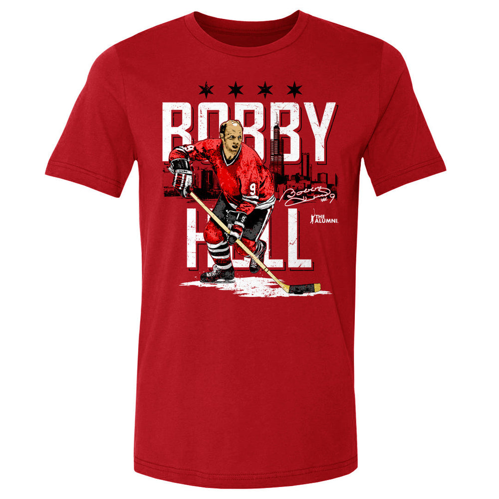 Bobby Hull Chicago Skyline WHT (ONLINE ORDER ONLY)