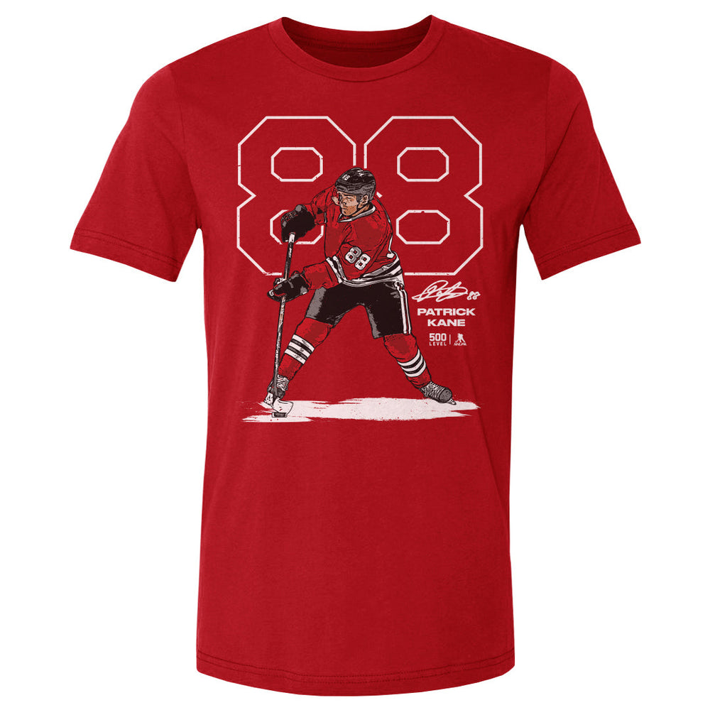 Patrick Kane Chicago Outline WHT (ONLINE ORDER ONLY)