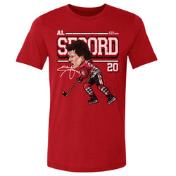 Al Secord Chicago Cartoon WHT (ONLINE ORDER ONLY)
