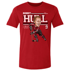 Bobby Hull Chicago Cartoon WHT (ONLINE ORDER ONLY)