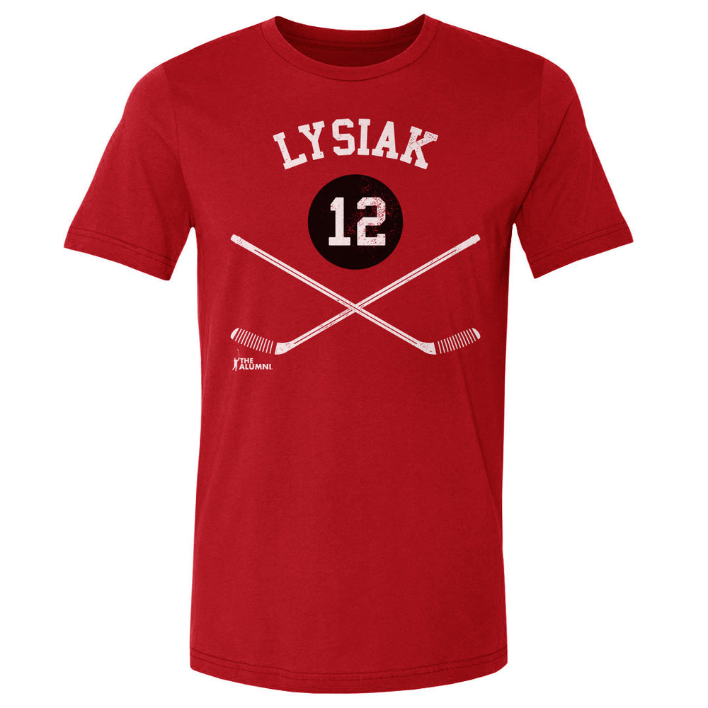 Tom Lysiak Chicago 12 Sticks WHT (ONLINE ORDER ONLY)
