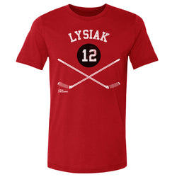 Tom Lysiak Chicago 12 Sticks WHT (ONLINE ORDER ONLY)