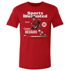 Connor Bedard Sports Illustrated & Chicago Card WHT