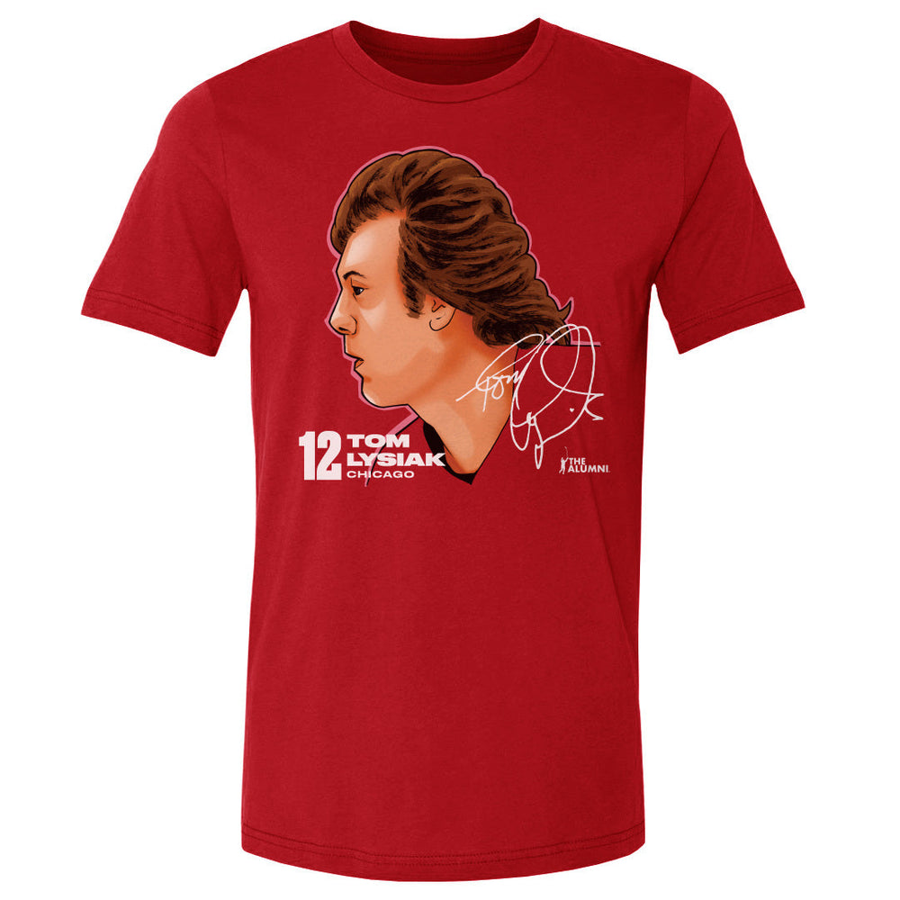 Tom Lysiak Chicago Profile WHT (ONLINE ORDER ONLY)