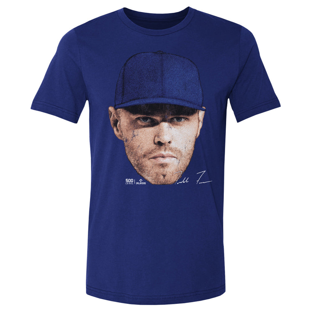 Freddie Freeman Los Angeles D Vintage Head WHT