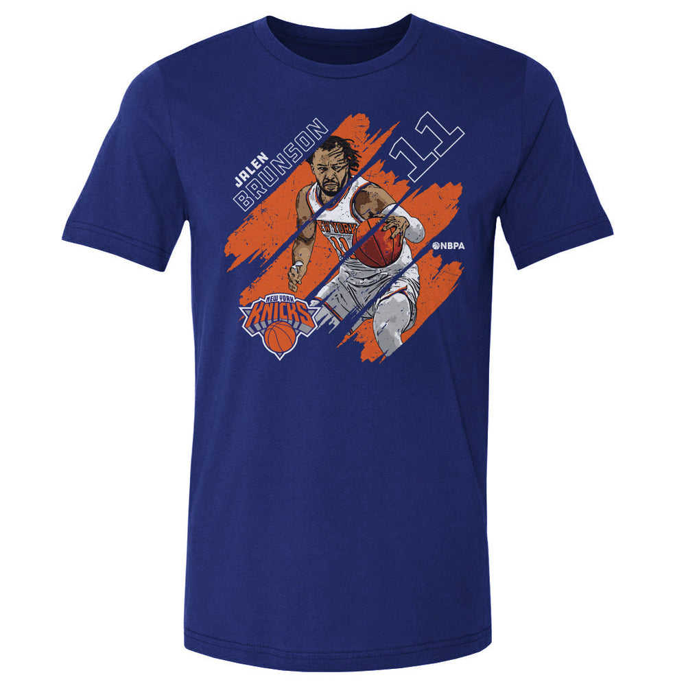 Jalen Brunson New York Knicks Stripes WHT (ONLINE ORDER ONLY)