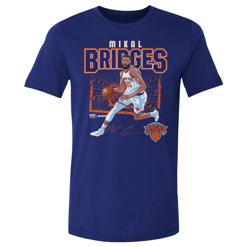 Mikal Bridges New York Knicks Shattered WHT (ONLINE ORDER ONLY)