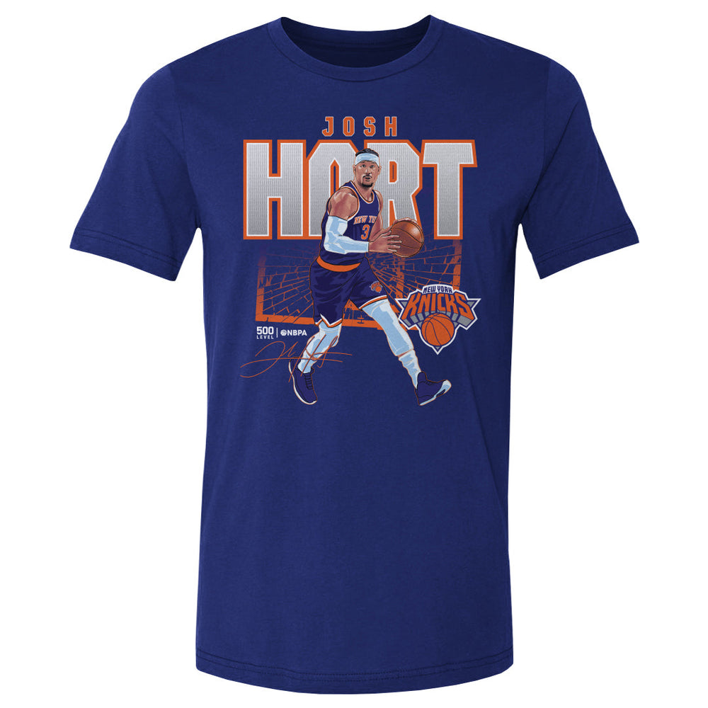 Josh Hart New York Knicks Shattered WHT (ONLINE ORDER ONLY)