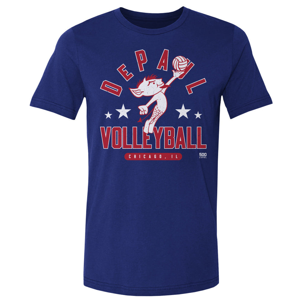 DePaul Blue Demons Vintage Volleyball WHT (ONLINE ORDER ONLY)