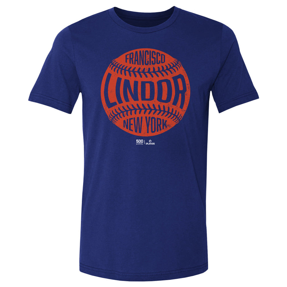 Francisco Lindor New York M Vintage Baseball WHT (ONLINE ORDER ONLY)