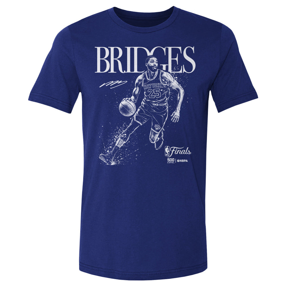 Mikal Bridges New York Knicks NBA Finals 2026 Mono WHT (ONLINE ORDER ONLY)