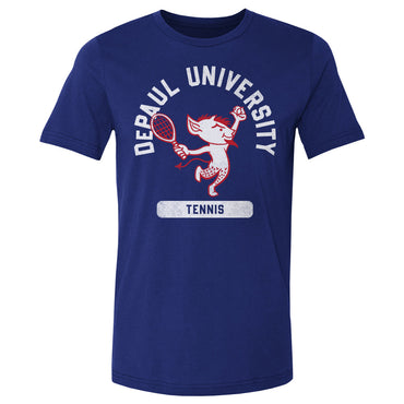 DePaul Blue Demons Mascot Tennis WHT