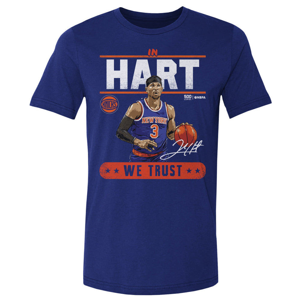Josh Hart New York Knicks Trust WHT (ONLINE ORDER ONLY)