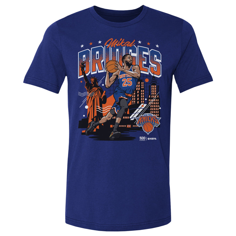 Mikal Bridges New York Knicks Skyline WHT (ONLINE ORDER ONLY)