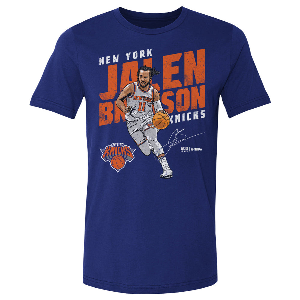 Jalen Brunson New York Knicks Slant WHT (ONLINE ORDER ONLY)