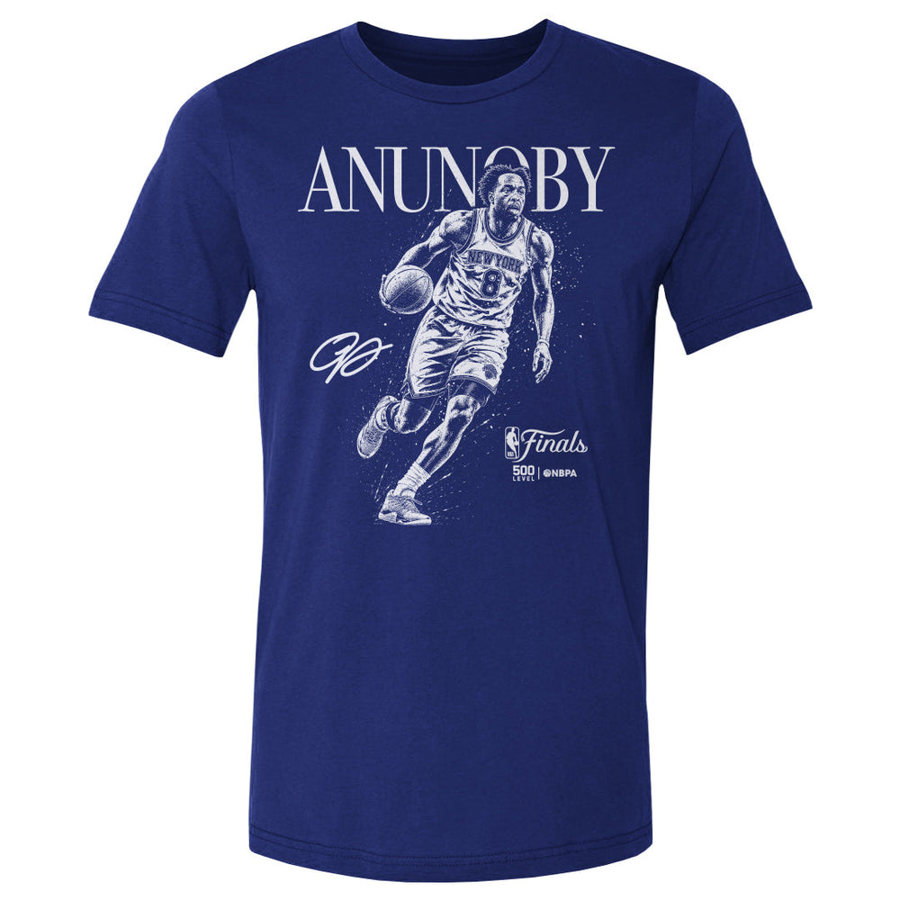 OG Anunoby New York Knicks NBA Finals 2026 Mono WHT (ONLINE ORDER ONLY)