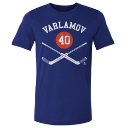 Semyon Varlamov New York I Goalie Sticks WHT