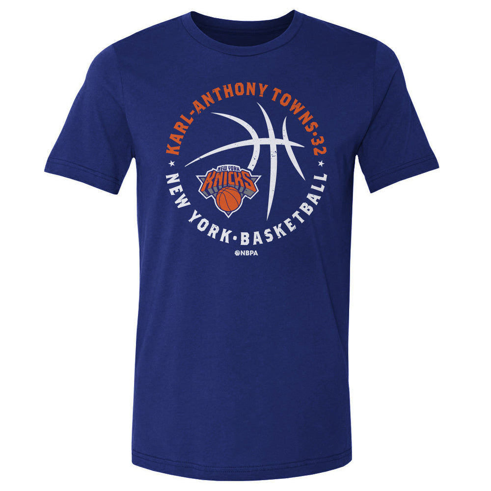 Karl-Anthony Towns New York Knicks Player Ball WHT (ONLINE ORDER ONLY)