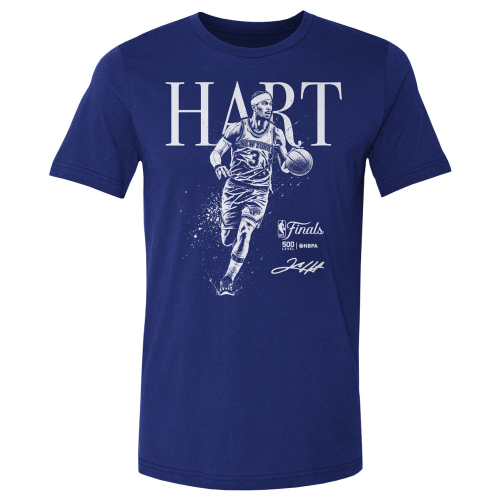 Josh Hart New York Knicks NBA Finals 2026 Mono WHT (ONLINE ORDER ONLY)