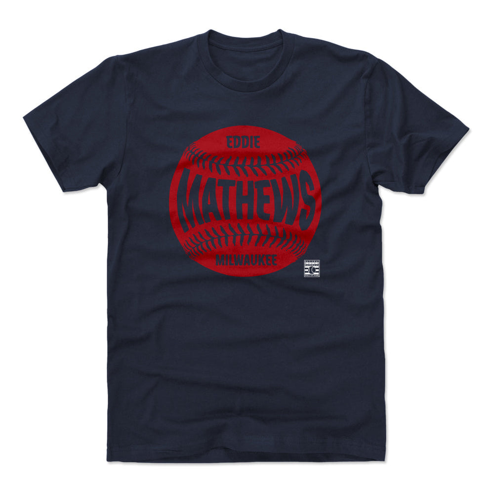 Eddie Mathews Milwaukee Baseball WHT (ONLINE ORDER ONLY)
