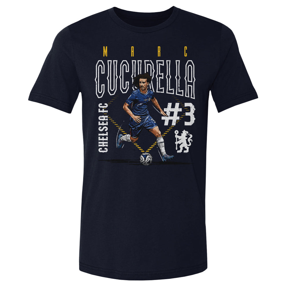 Marc Cucurella Chelsea FC Outline Number WHT (ONLINE ORDER ONLY)