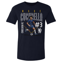 Marc Cucurella Chelsea FC Outline Number WHT (ONLINE ORDER ONLY)
