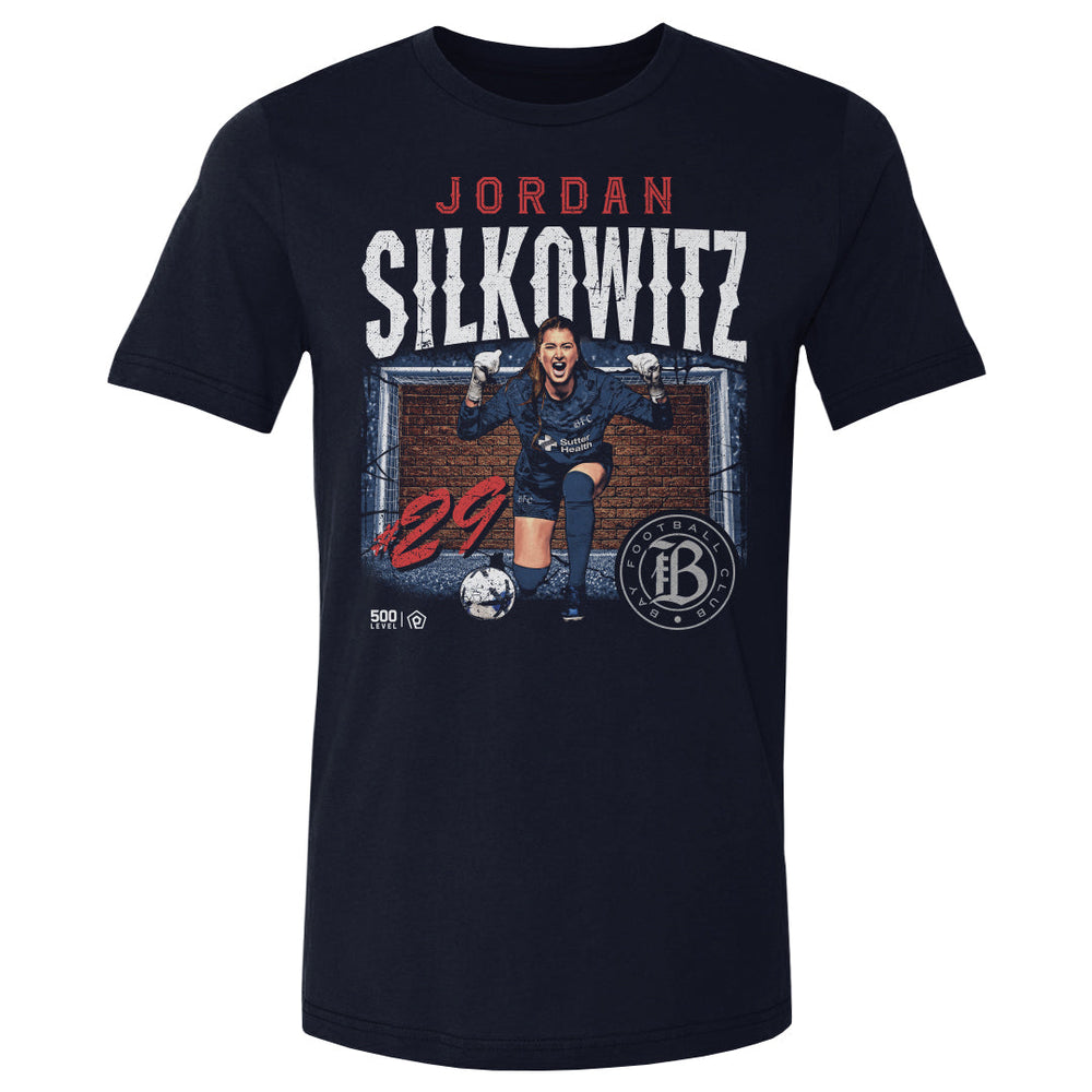 Jordan Silkowitz Bay FC Player Name WHT (ONLINE ORDER ONLY)