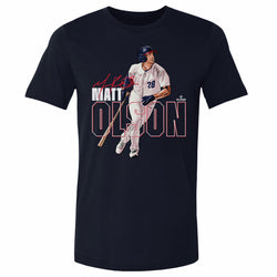 Matt Olson Atlanta Stance WHT