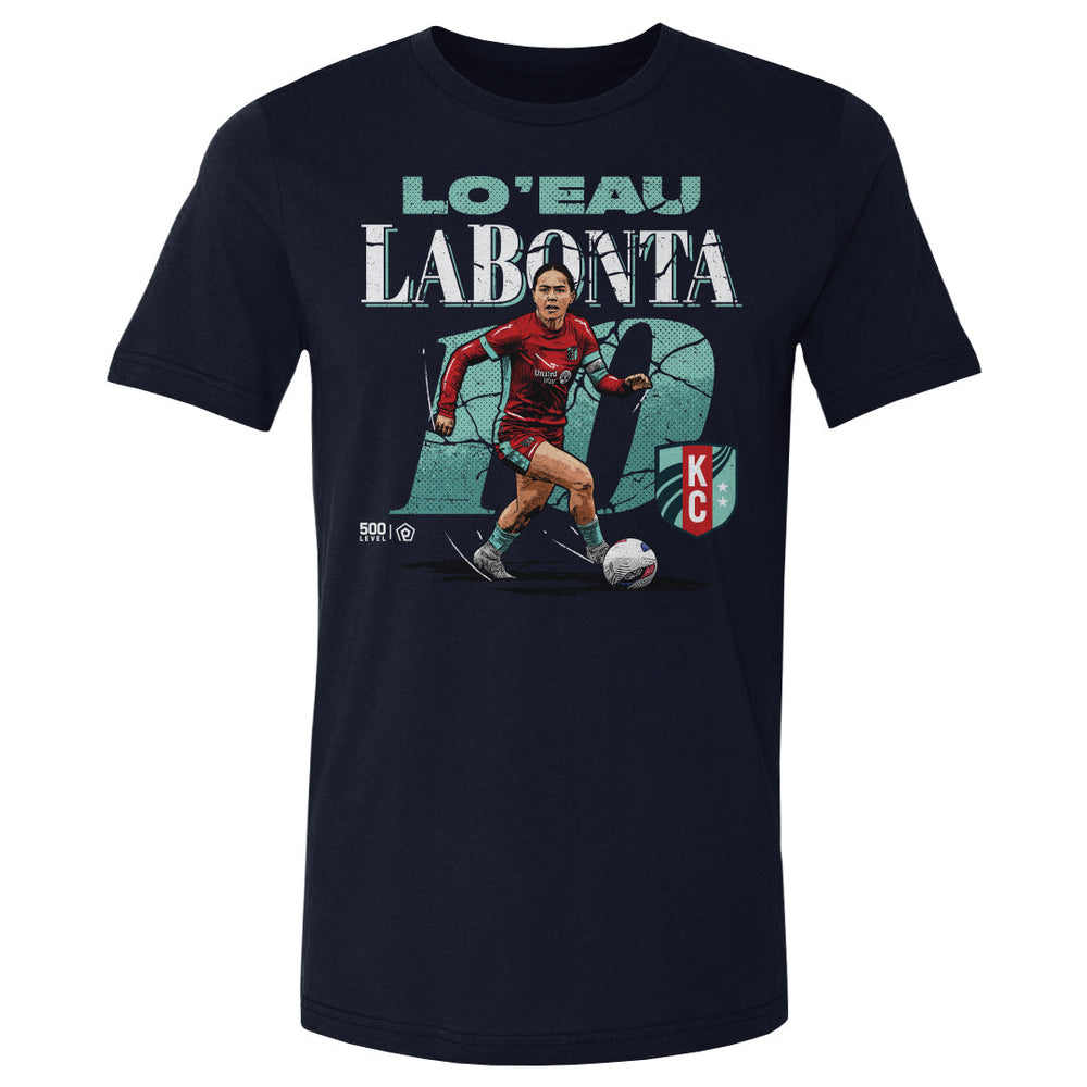 Lo'eau LaBonta Kansas City Current Cracked Number WHT (ONLINE ORDER ONLY)