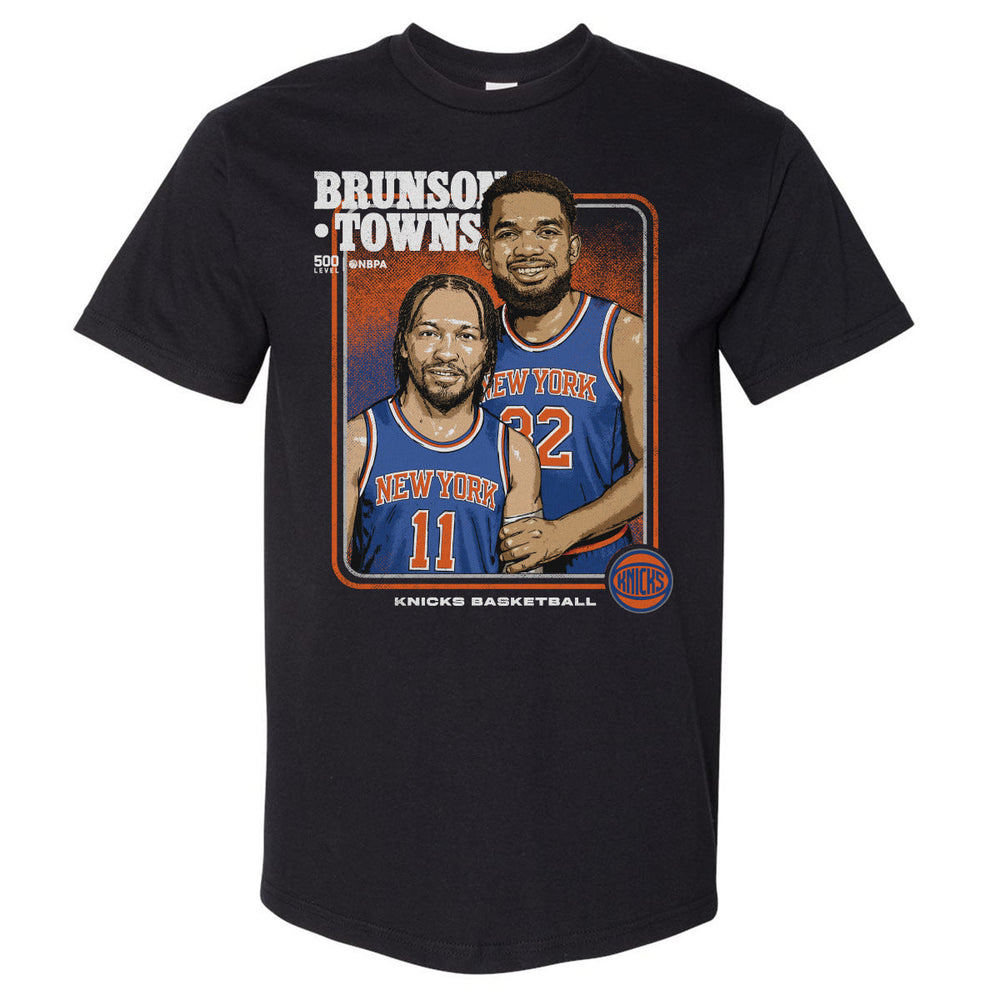 Jalen Brunson & Karl-Anthony Towns New York Knicks Step Brothers WHT (ONLINE ORDER ONLY)