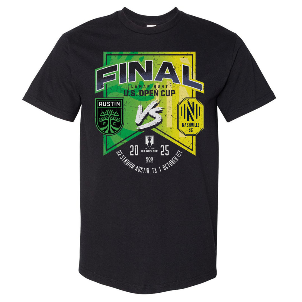 U.S. Open Cup 2025 Austin FC Vs. Nashville SC WHT (ONLINE ORDER ONLY)