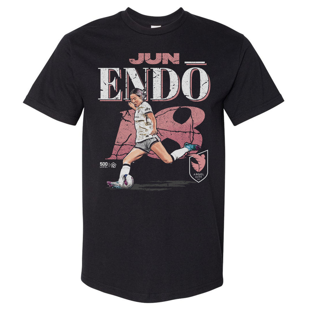 Jun Endo Angel City FC Cracked Number WHT (ONLINE ORDER ONLY)