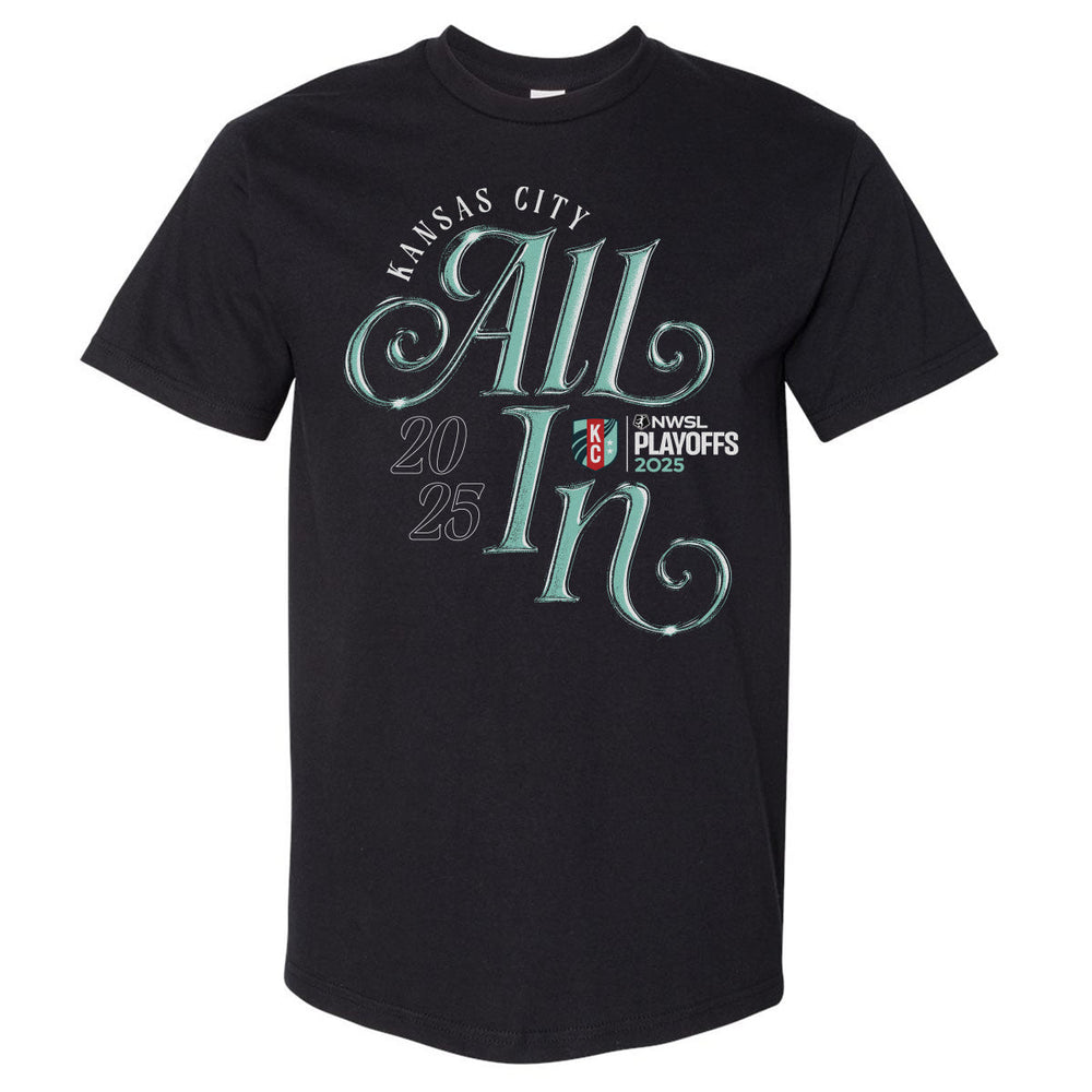 Kansas City Current NWSL Playoff All In 2025 WHT (ONLINE ORDER ONLY)