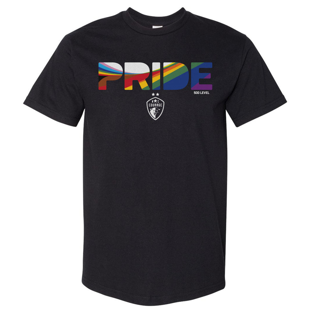North Carolina Courage Pride Stripes 2025 WHT (ONLINE ORDER ONLY)