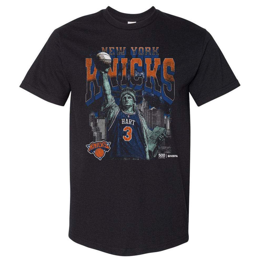 Josh Hart New York Knicks Statue Of Liberty WHT (ONLINE ORDER ONLY)