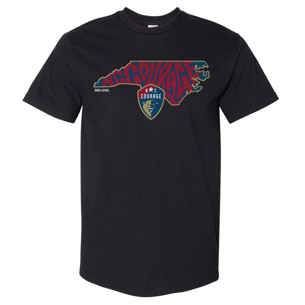 North Carolina Courage Groovy Team State WHT (ONLINE ORDER ONLY)