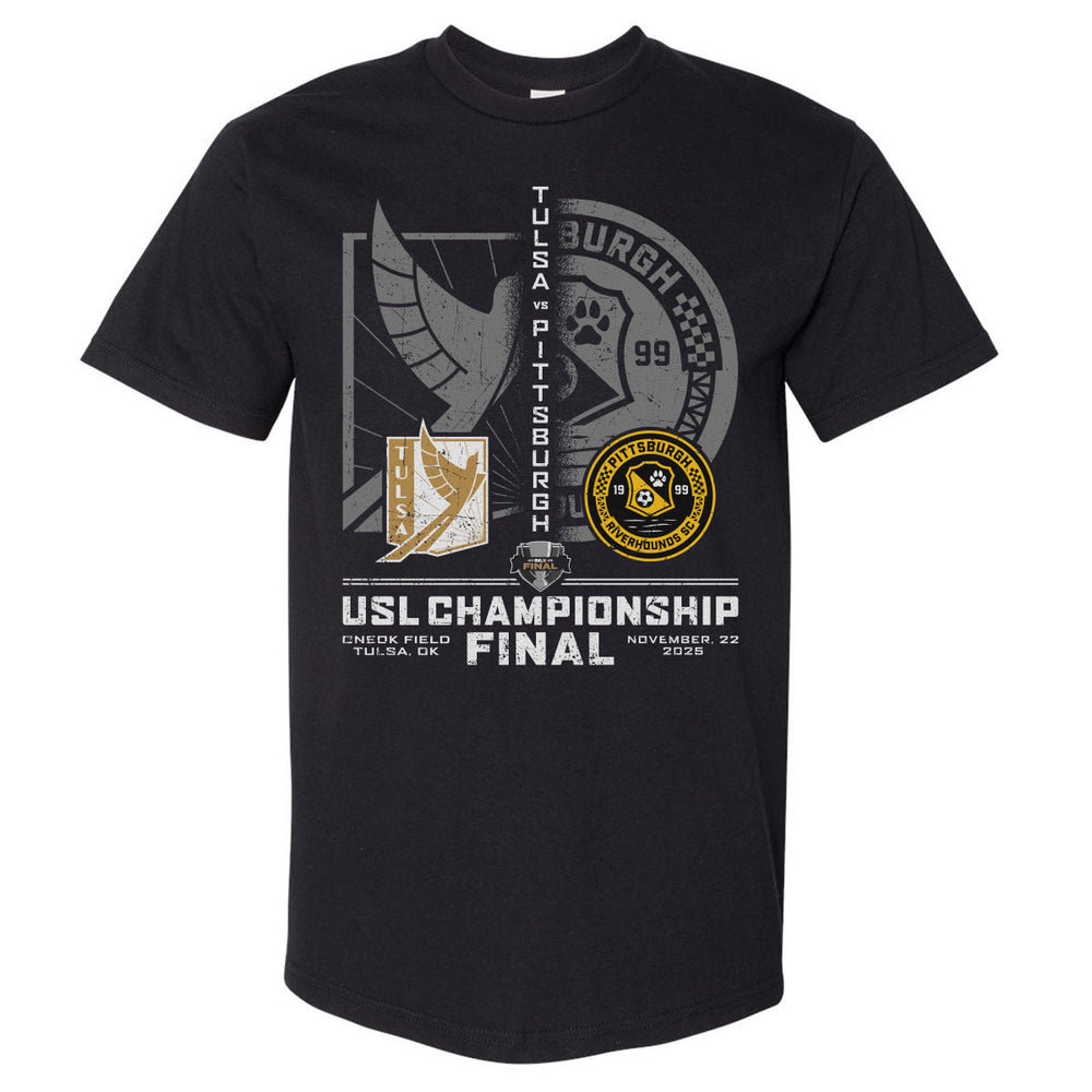 USL Championship Final FC Tulsa Vs. Pittsburgh Riverhounds SC WHT (ONLINE ORDER ONLY)