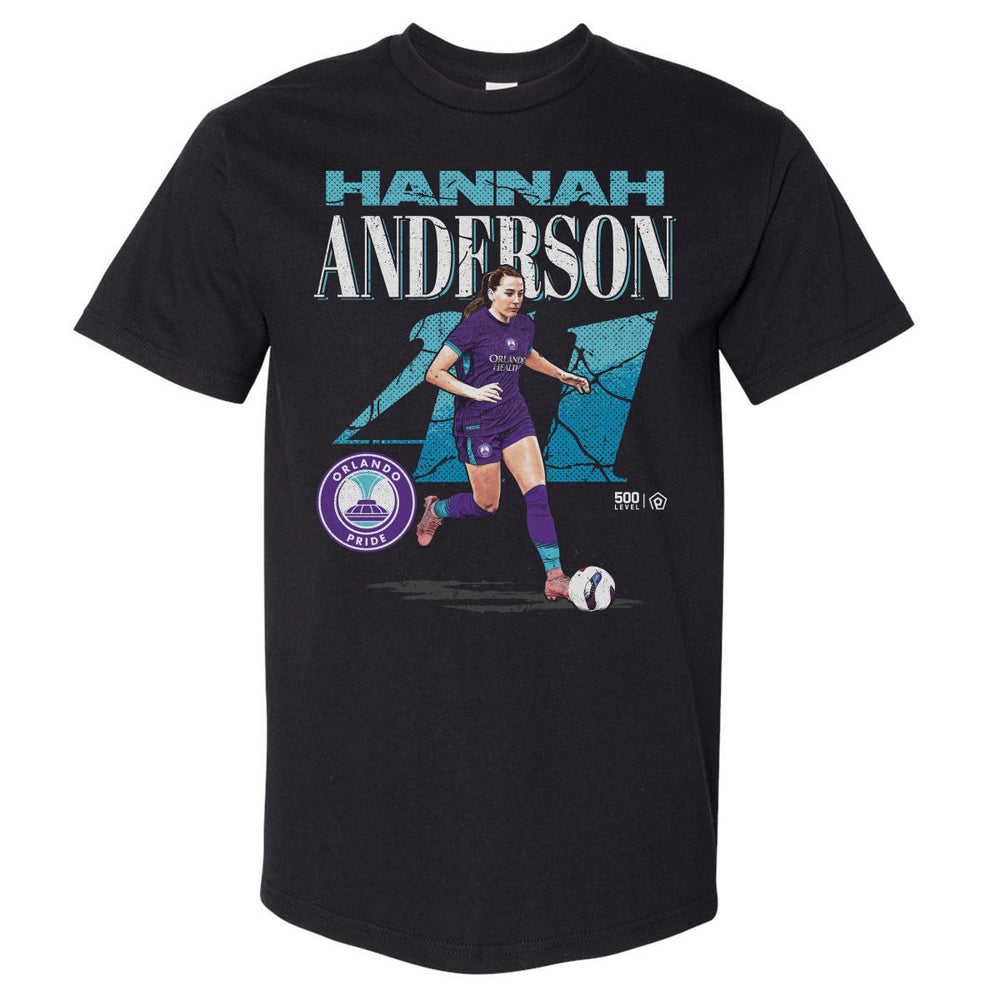 Hannah Anderson Orlando Pride Cracked Number WHT (ONLINE ORDER ONLY)