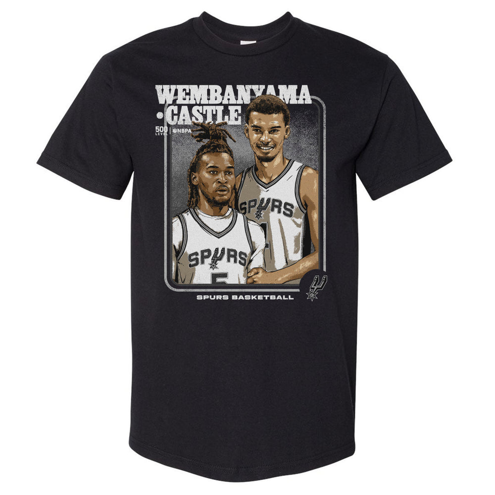 Victor Wembanyama & Stephon Castle San Antonio Spurs Step Brothers WHT (ONLINE ORDER ONLY)