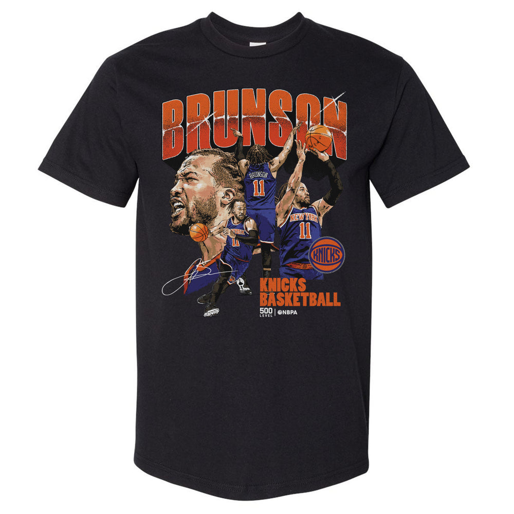 Jalen Brunson New York Knicks Collage WHT (ONLINE ORDER ONLY)