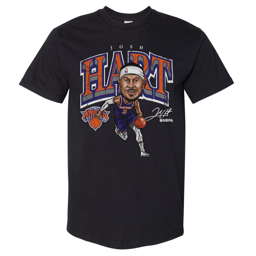 Josh Hart New York Knicks Cartoon WHT (ONLINE ORDER ONLY)