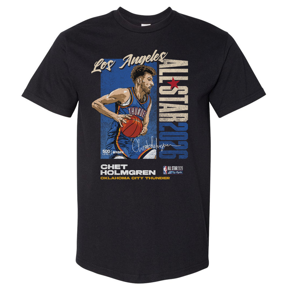 Chet Holmgren Oklahoma City Thunder 2026 NBA All-Star Vertical WHT (ONLINE ORDER ONLY)