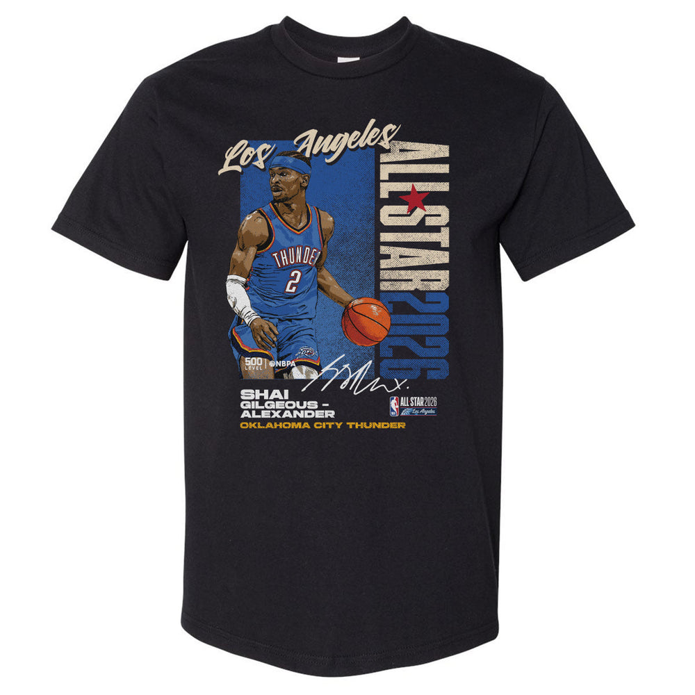 Shai Gilgeous-Alexander Oklahoma City Thunder 2026 NBA All-Star Vertical WHT (ONLINE ORDER ONLY)