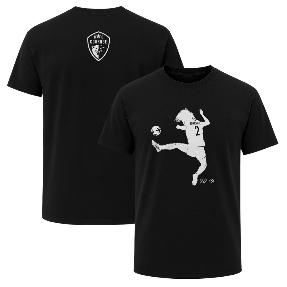 Ashley Sanchez North Carolina Courage Silhouette F&B WHT (ONLINE ORDER ONLY)