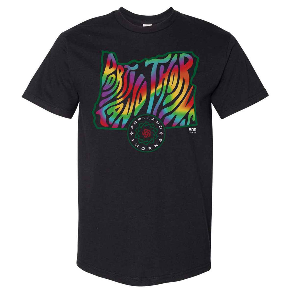 Portland Thorns FC Groovy Pride State WHT