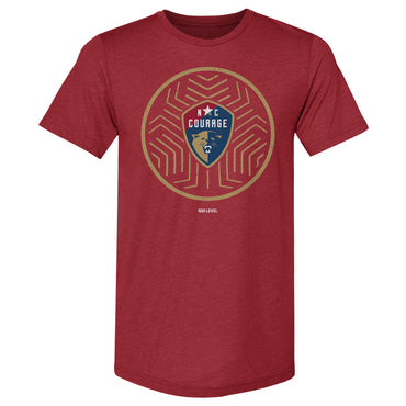 North Carolina Courage Soccer Ball WHT